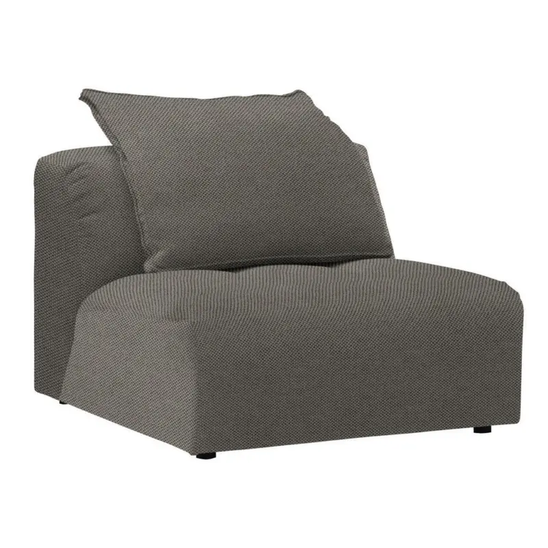 Sessel in Webstoff Grau