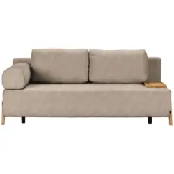 Schlafsofa in Chenille Beige