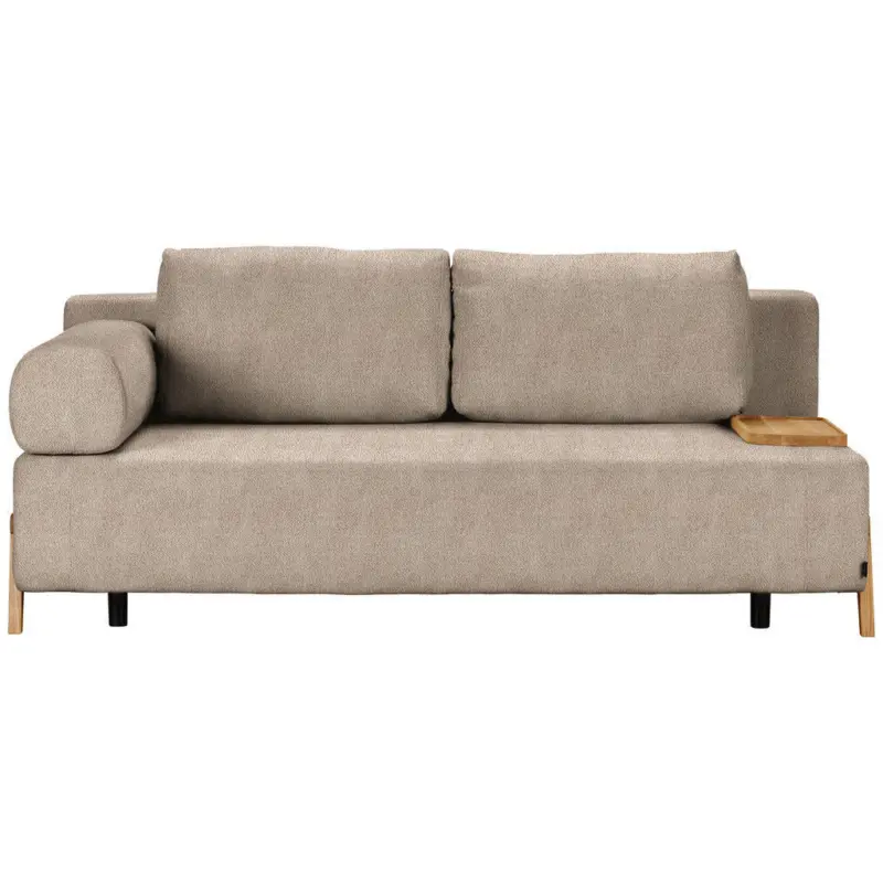 Schlafsofa in Chenille Beige