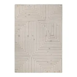 Webteppich 120/170 cm Hillmar Creme