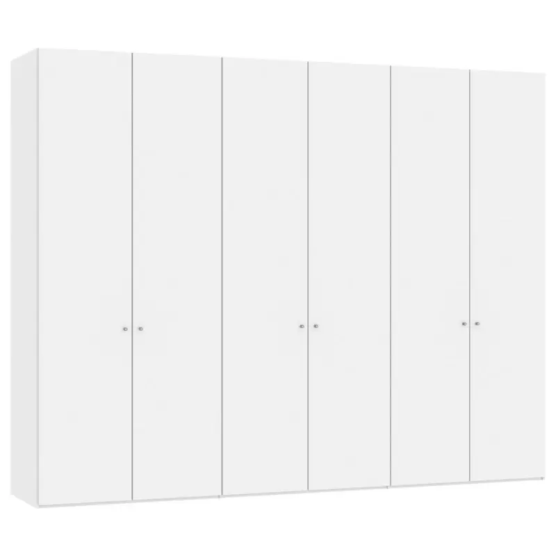 Dreht&uuml;renschrank in Wei&szlig;