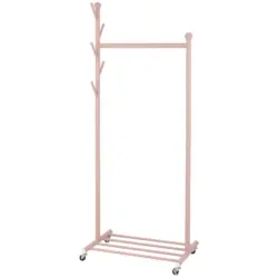 Kleiderwagen in Pink 68/171/43 cm