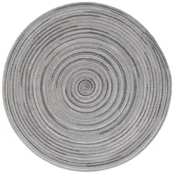 Tischset Textil Grau 38 cm