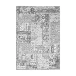 Flachwebeteppich 160/230 cm Grau