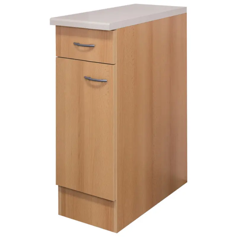 K&uuml;chenunterschrank 30/85/57 cm in Buchefarben