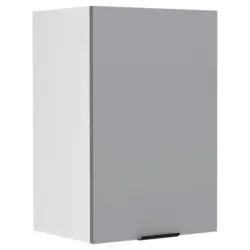 K&uuml;chenoberschrank 40/60/31 cm in Anthrazit, Wei&szlig;