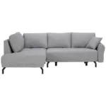 XXXLutz Lauterach - Ihr M&ouml;belhaus bei Bregenz Ecksofa in Webstoff Grau 191/250 cm