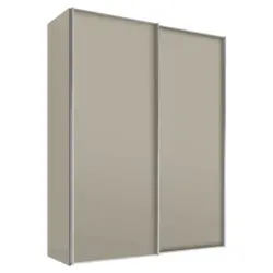 Schwebet&uuml;renschrank in Sandfarben