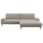 XXXLutz Lauterach - Ihr M&ouml;belhaus bei Bregenz Ecksofa in Webstoff Hellbraun 284/184 cm