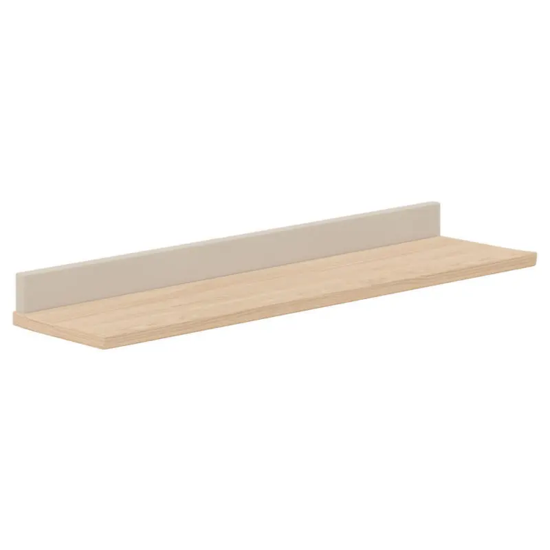 Wandboard in 94,8/8,2/22,5 cm Naturfarben, Beige