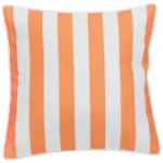 XXXLutz Lauterach - Ihr M&ouml;belhaus bei Bregenz Outdoor-Kissen in Orange Streifen 45/45 cm