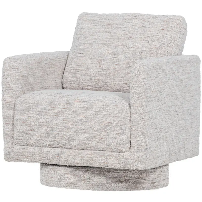 Sessel in Boucl&eacute; Naturfarben