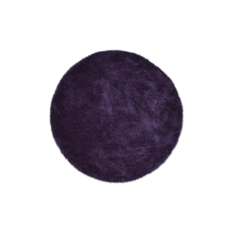 Hochflorteppich 140/140 cm Cozy Lila