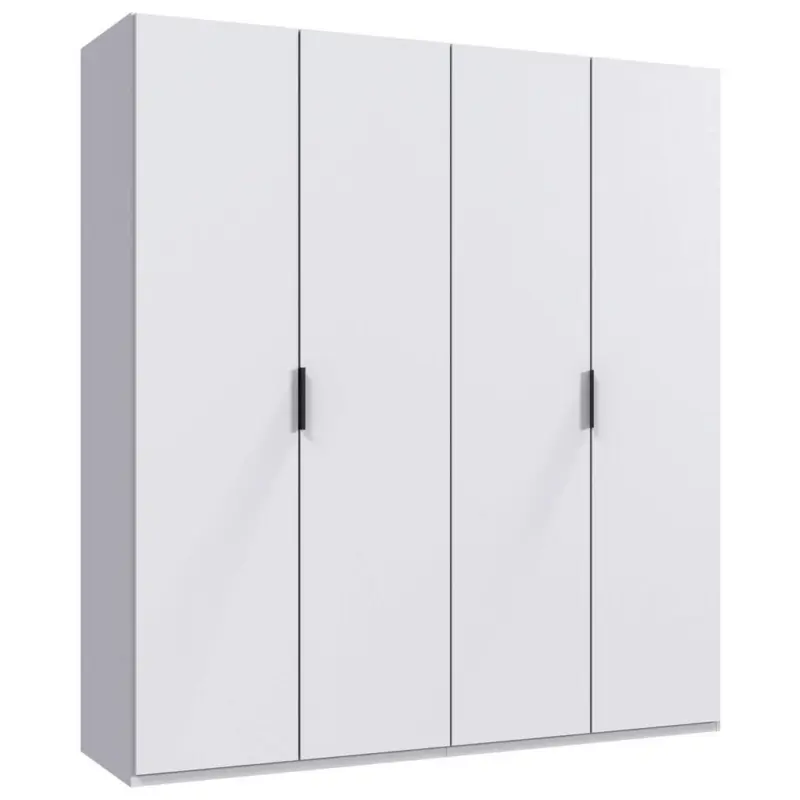 Faltt&uuml;renschrank in Wei&szlig;