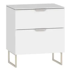 Nachtk&auml;stchen 45/53/43 cm in Wei&szlig;