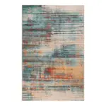 XXXLutz Lauterach - Ihr M&ouml;belhaus bei Bregenz Outdoorteppich 80/150 cm Elouisa Creme, Orange, T&uuml;rkis