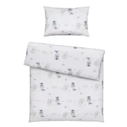 Babybettw&auml;sche Diego & Molly Webstoff 100/135 cm