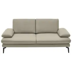 2,5-Sitzer in Echtleder Ecru