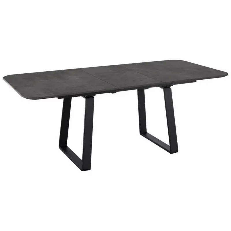 Esstisch in Holz, Metall 160-210/95/76 cm