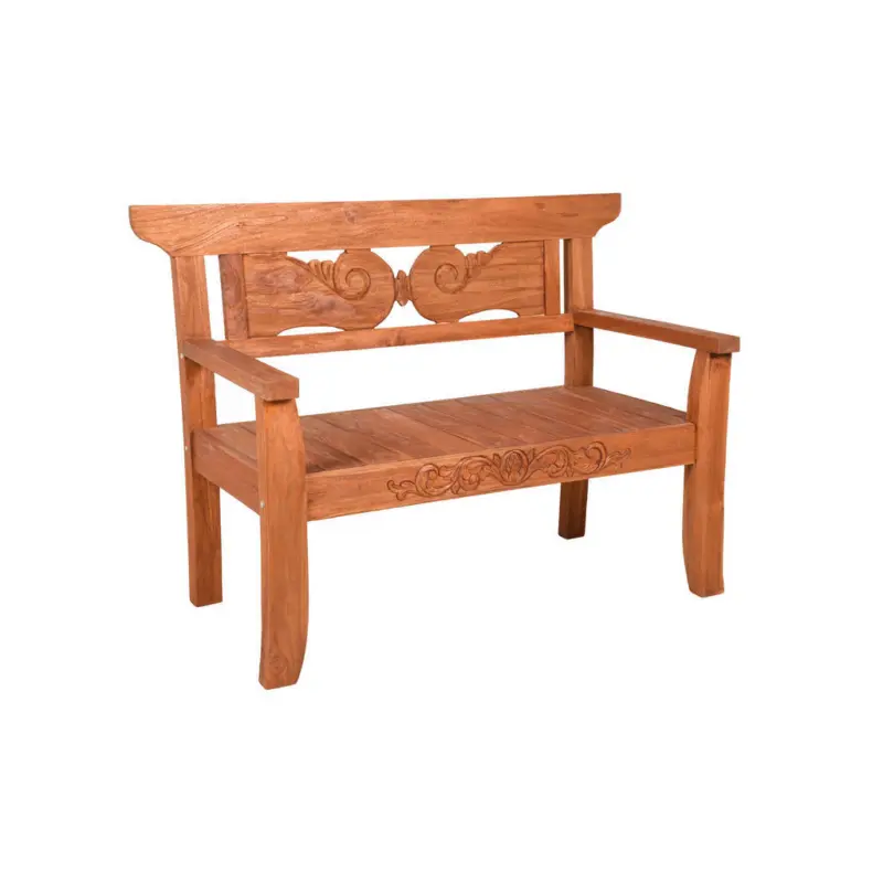 Gartenbank 135/96,5/64 cm in Braun