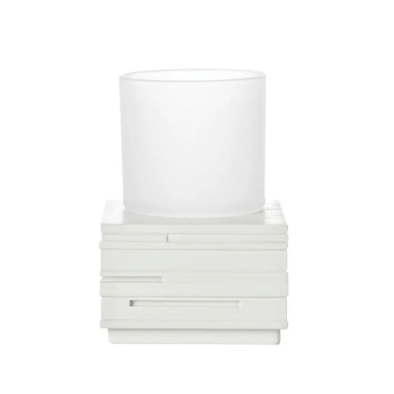 Zahnputzbecher Kunststoff, Glas