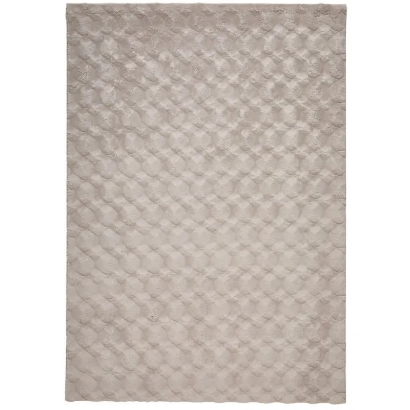 Hochflorteppich 130/190 cm Beige