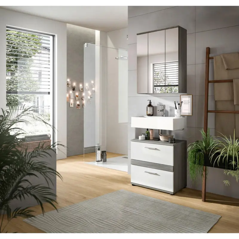 Badezimmer 2-teilig in 60 cm