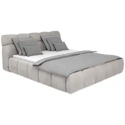 Polsterbett Beige 180/200 cm