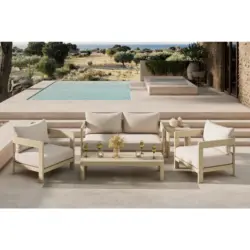 Loungegarnitur 146/62/70 cm Akazie massiv