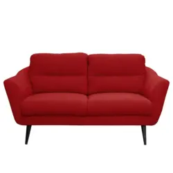 2-Sitzer-Sofa Tromso in Webstoff Rot Skandinavisch, Modern, Landhaus
