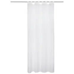 Schlaufenvorhang transparent
