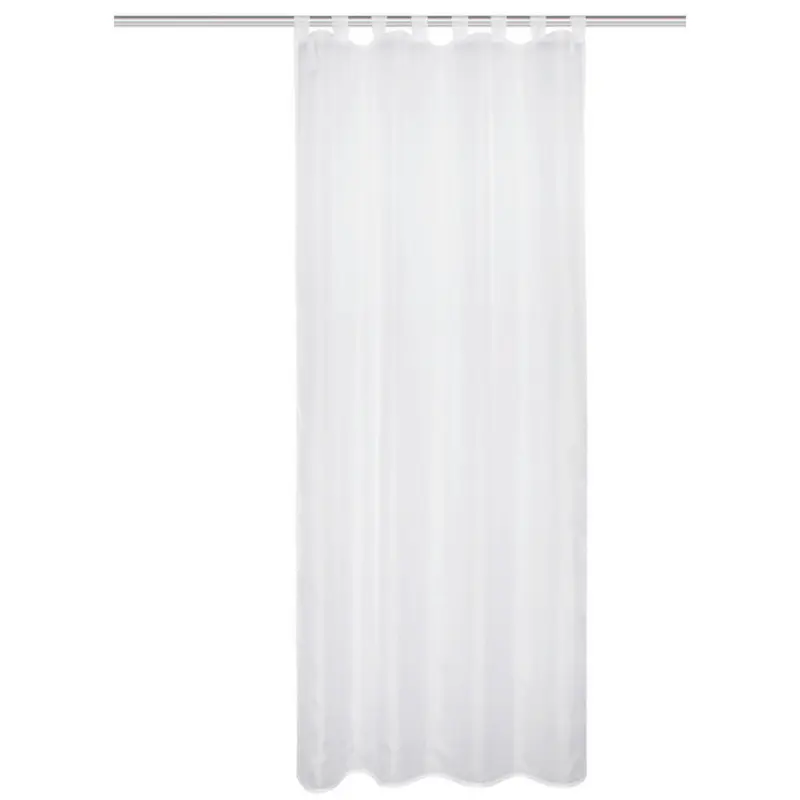 Schlaufenvorhang transparent