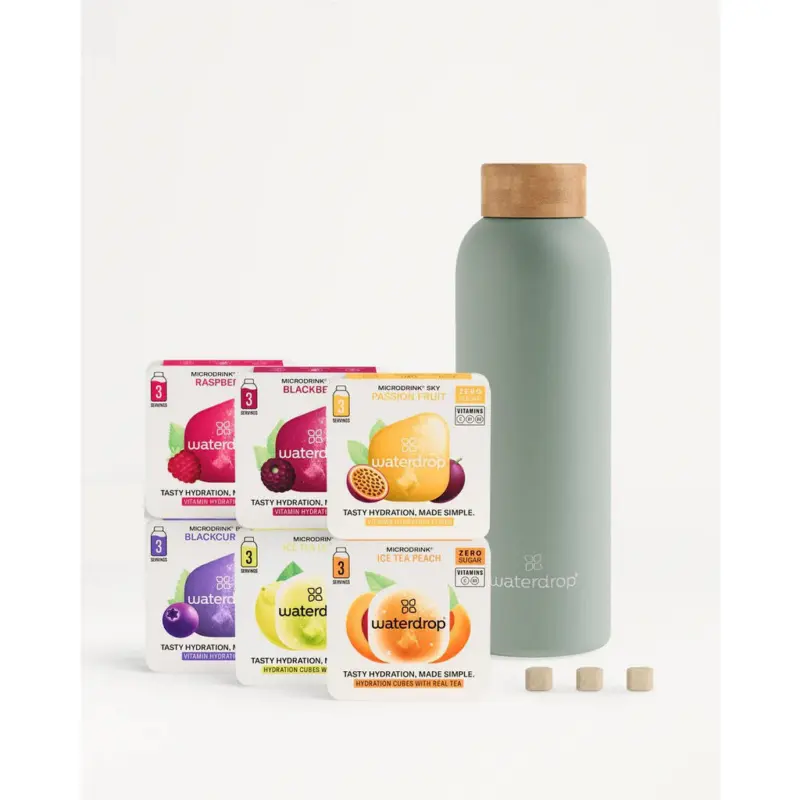 Starter Set Microdrink Steel 0,6 l