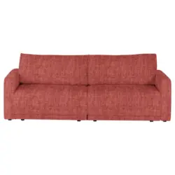 2,5-Sitzer in Velours Rot
