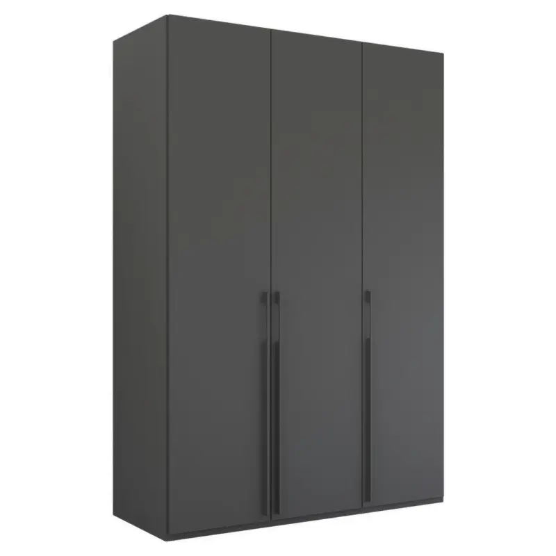 Dreht&uuml;renschrank in Graphitfarben