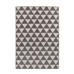 Outdoorteppich 120/180 cm Parkland Grau, Hellgrau