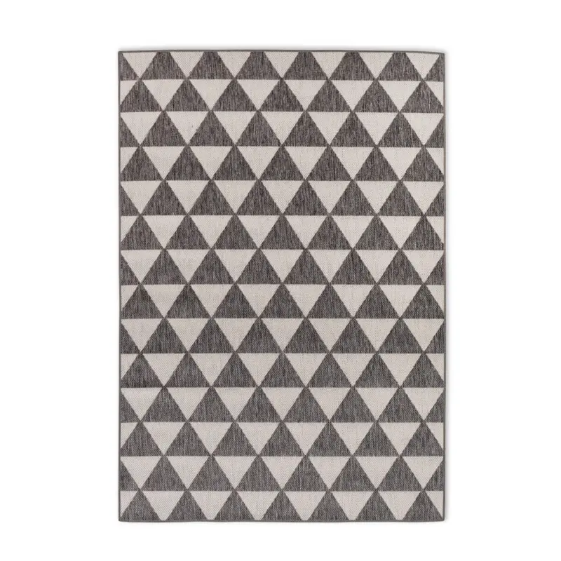 Outdoorteppich 120/180 cm Parkland Grau, Hellgrau