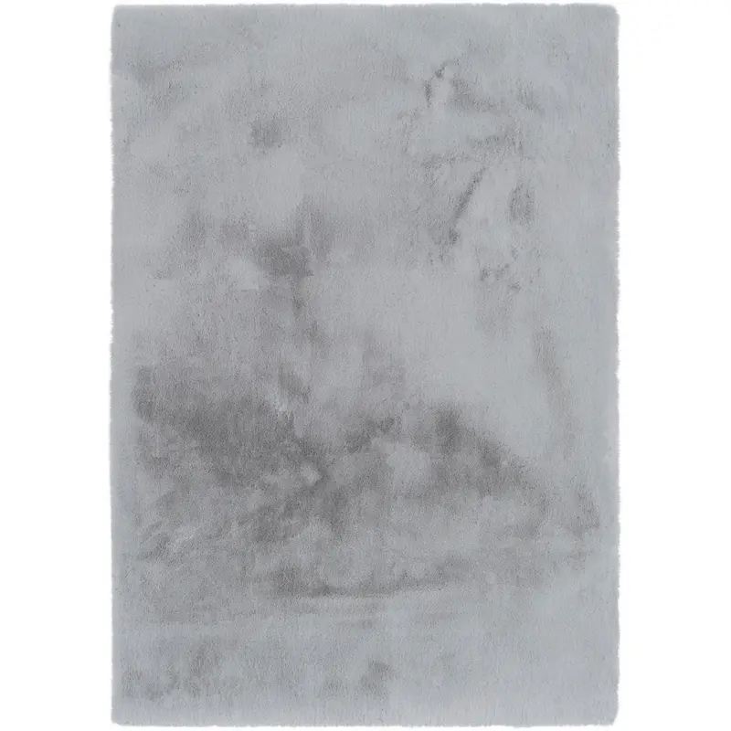 Hochflorteppich 140/200 cm Silky Haven Grau