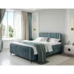 XXXLutz Lauterach - Ihr M&ouml;belhaus bei Bregenz Boxbett 200/200 cm in Naturfarben, Petrol