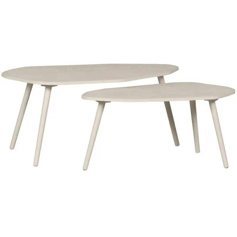 Beistelltischset in Holzwerkstoff