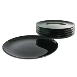 Pizzateller Italien Party Schwarz