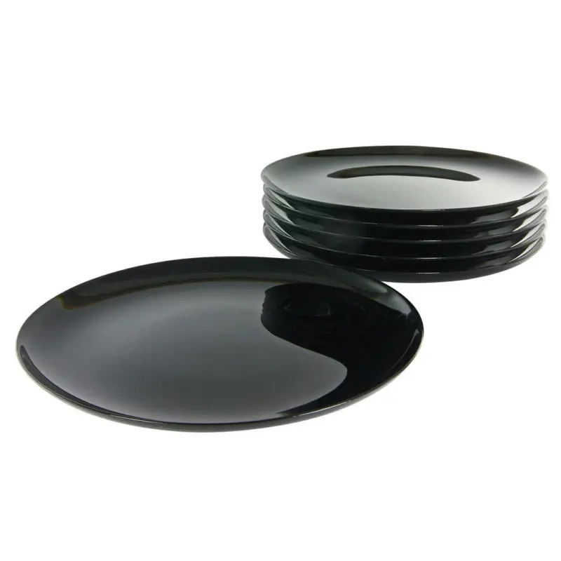 Pizzateller Italien Party Schwarz