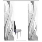 XXXLutz Lauterach - Ihr M&ouml;belhaus bei Bregenz Fl&auml;chenvorhang in Grau halbtransparent