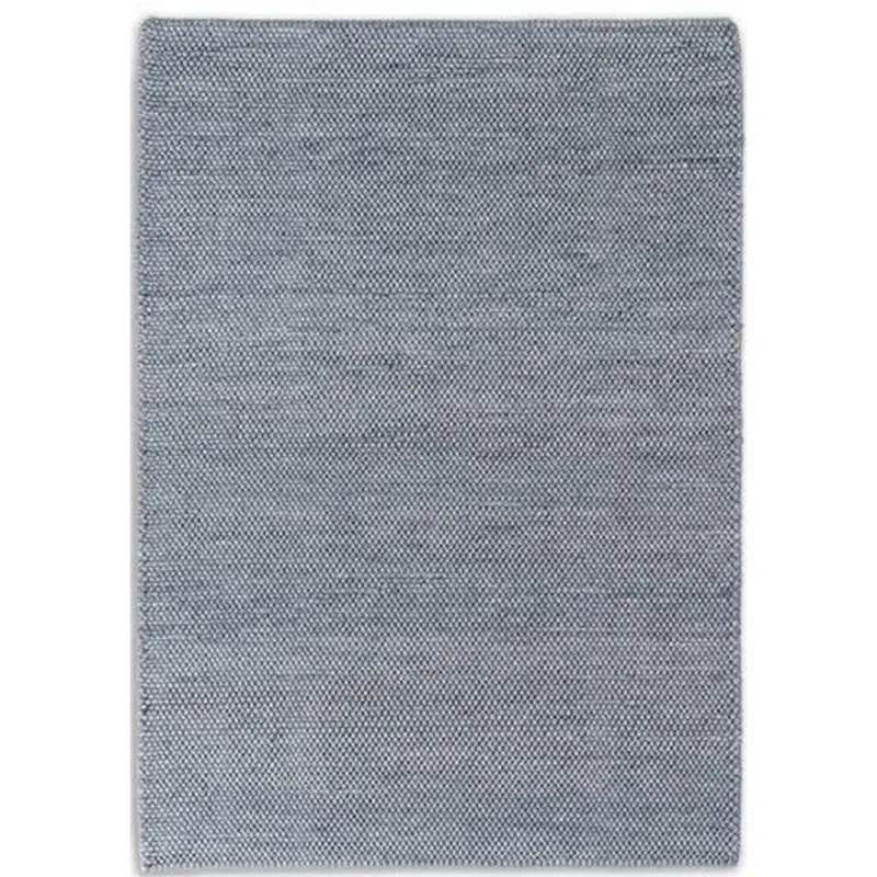 Handwebteppich 70/140 cm Poppy Hellblau