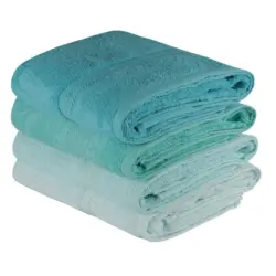 Duschtuchset 70/140 cm 4-teilig