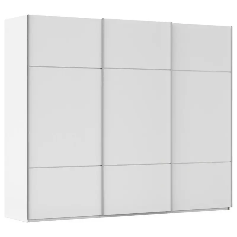 Schwebet&uuml;renschrank in Wei&szlig;