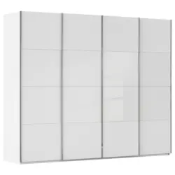 Schwebet&uuml;renschrank in Wei&szlig;