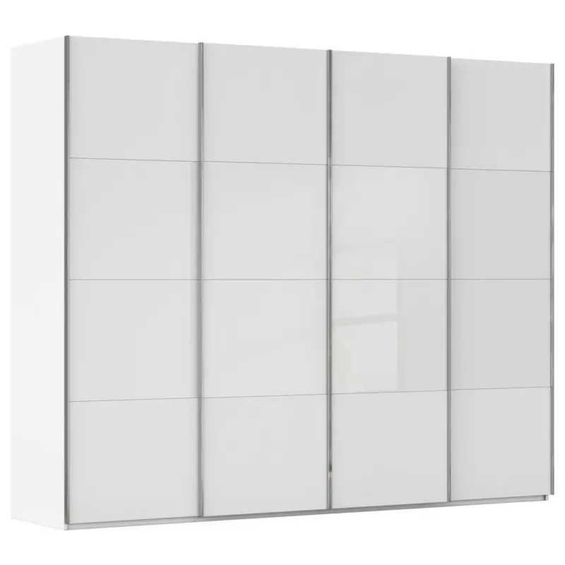 Schwebet&uuml;renschrank in Wei&szlig;