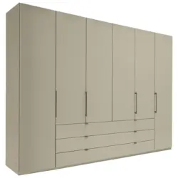 Kleiderschrank 300/216/58 cm 6-t&uuml;rig
