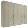 Kleiderschrank 300/216/58 cm 6-t&uuml;rig